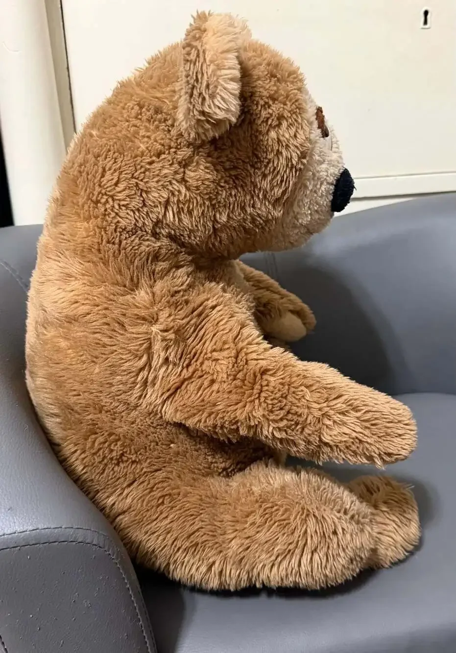 Wallace Berrie Bertram Plush Teddy Bear Brown Stuffed Animal Vintage